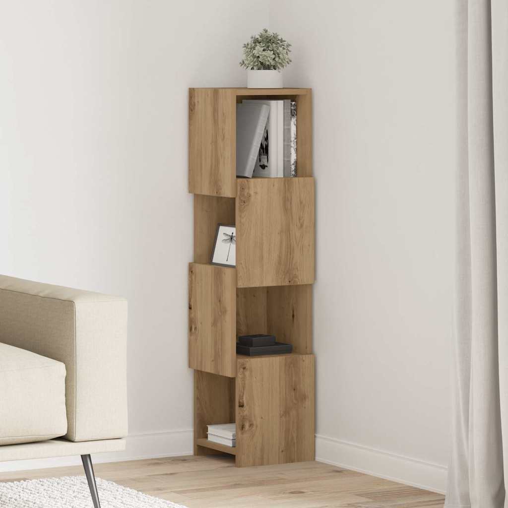 Mobile angolare 25,5x25x102cm Legno ingegnerizzato | homemem39