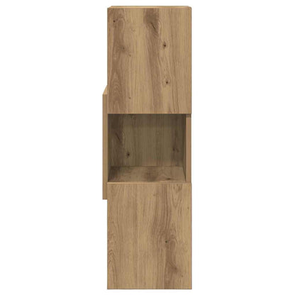 Mobile angolare 25,5x25x80cm Legno ingegnerizzato | homemem39