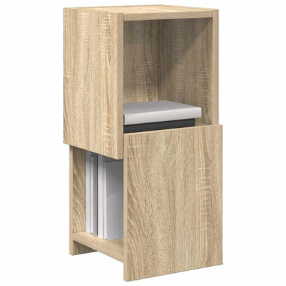 Mobile angolare 25,5x25x55cm Legno ingegnerizzato Rovere Sonoma - homemem39