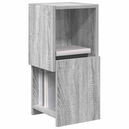 Mobile angolare 25,5x25x55cm Legno ingegnerizzato Grigio Sonoma - homemem39