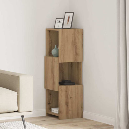 Mobile angolare 30,5x30x95cm Legno ingegnerizzato - homemem39