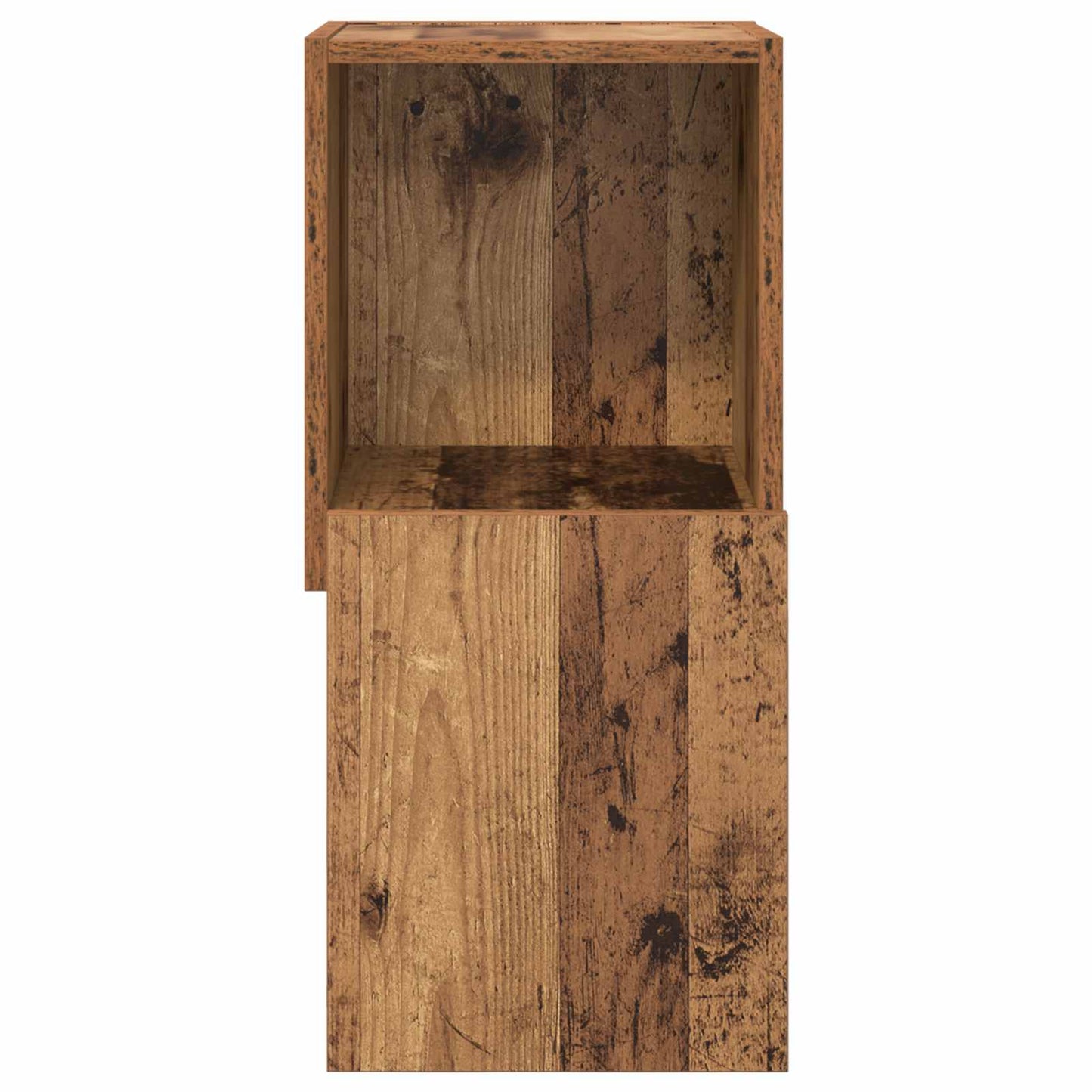 Mobile angolare 30,5x30x65cm Legno ingegnerizzato Legno vecchio | homemem39