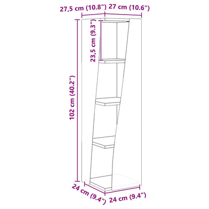 Mobile angolare 27,5x27x102cm Legno ingegnerizzato