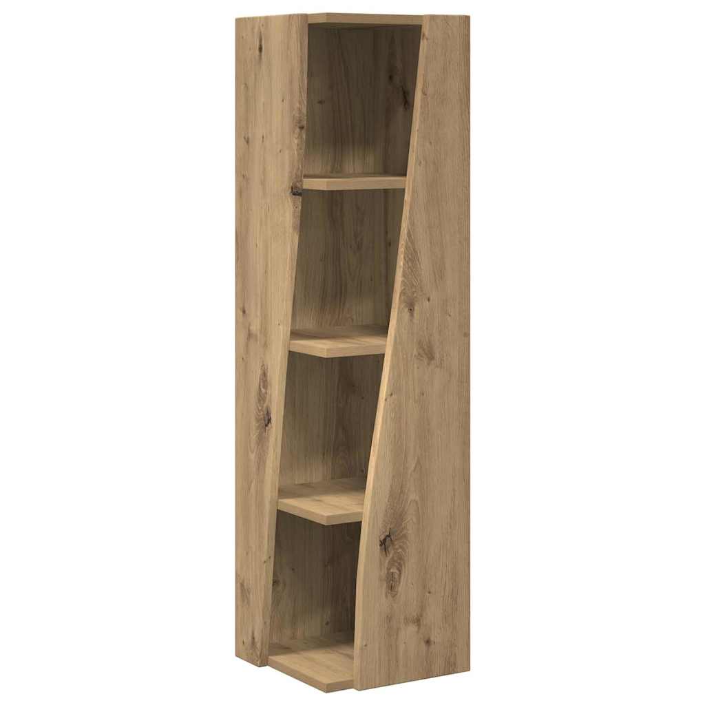Mobile angolare Rovere artigianale 27,5x27x102cm | homemem39