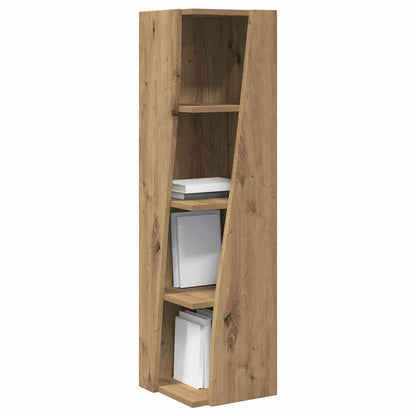 Mobile angolare Rovere artigianale 27,5x27x102cm | homemem39