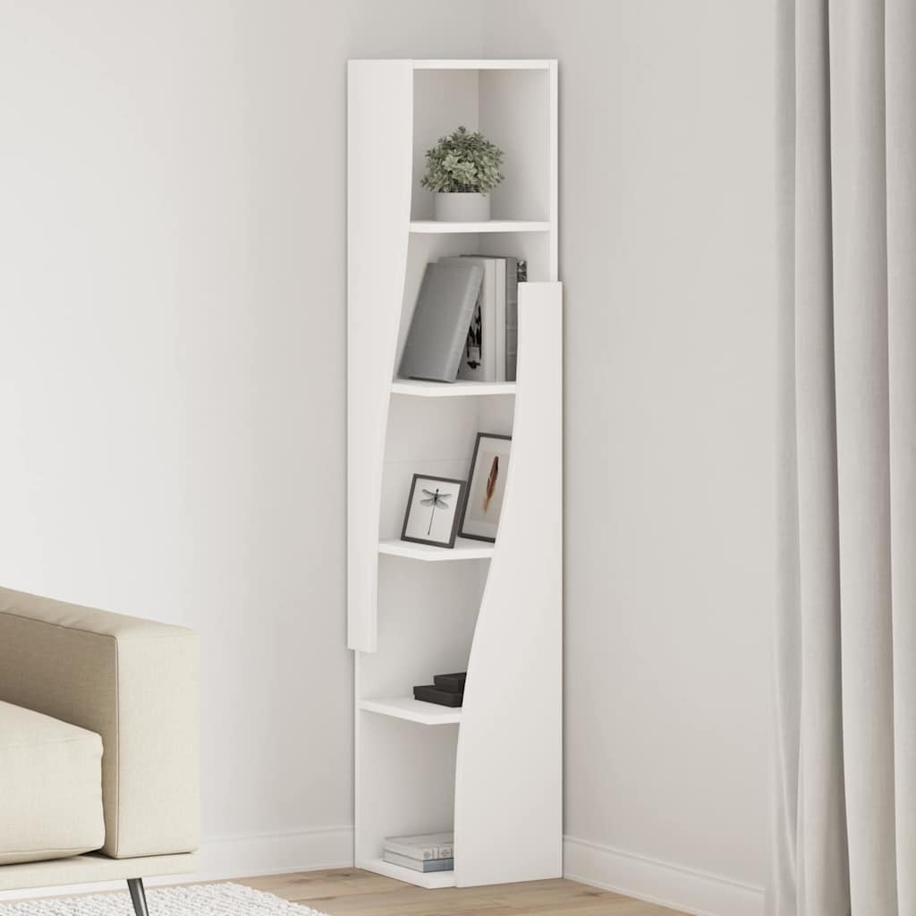Mobile angolare 27,5x27x140cm Legno multistrato | homemem39
