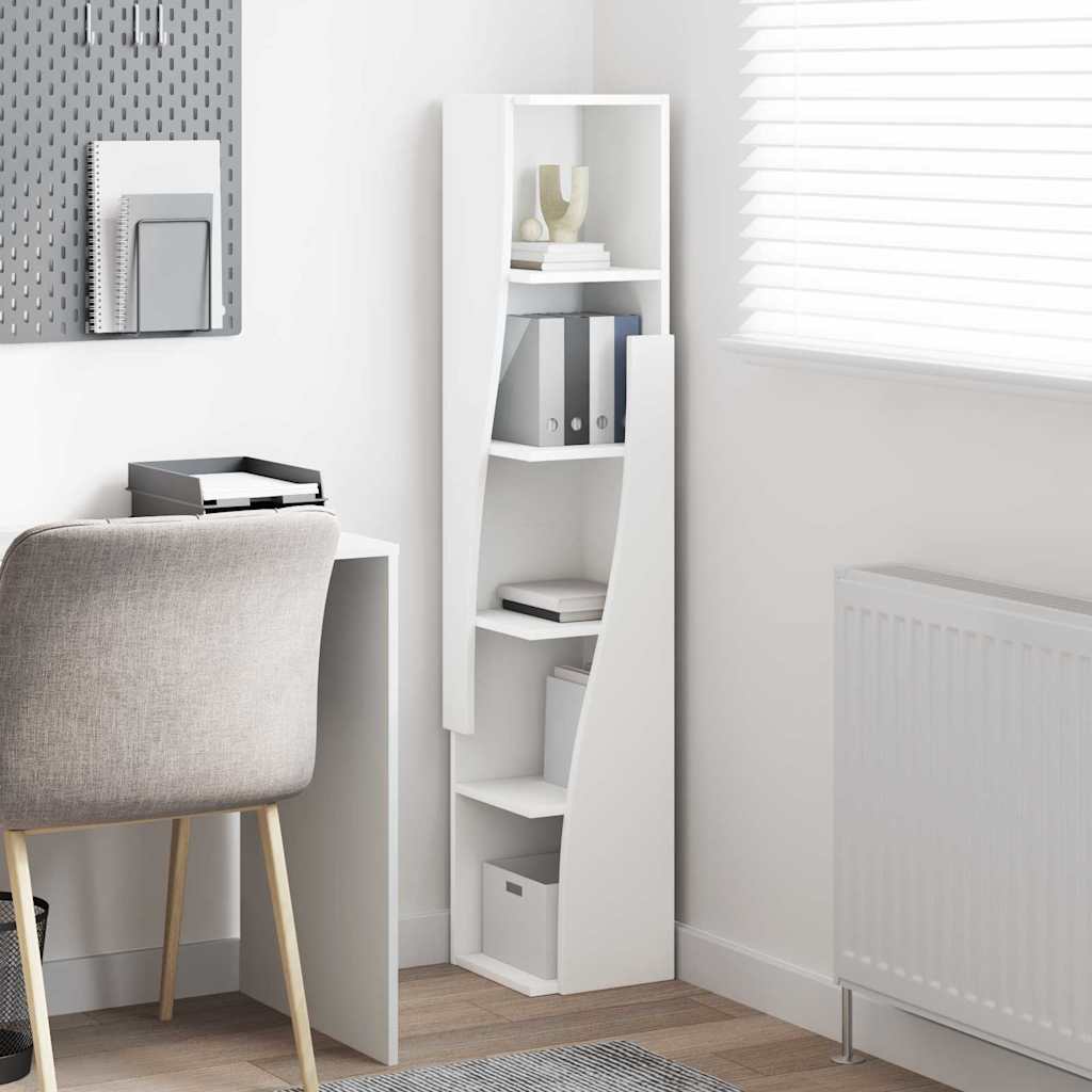 Mobile angolare 27,5x27x140cm Legno multistrato | homemem39