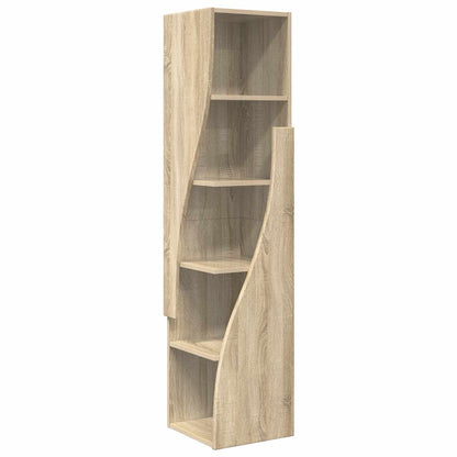 Mobile angolare 32x32x140cm Legno ingegnerizzato Rovere Sonoma | homemem39