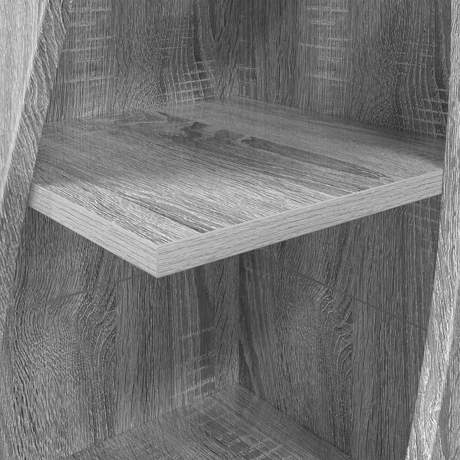Mobile angolare 32x32x140cm Legno ingegnerizzato Grigio Sonoma | homemem39