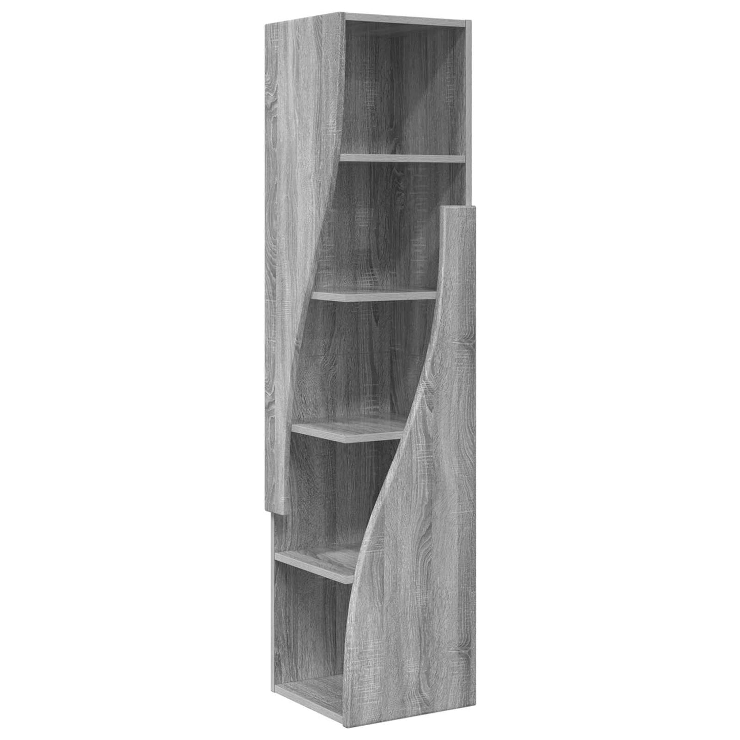 Mobile angolare 32x32x140cm Legno ingegnerizzato Grigio Sonoma | homemem39