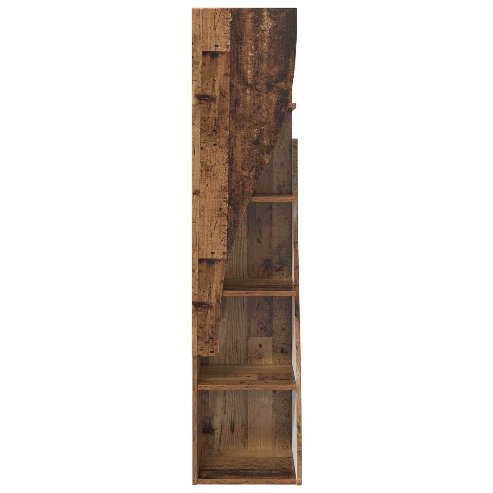 Mobile angolare 32x32x140cm Legno ingegnerizzato Legno vecchio | homemem39