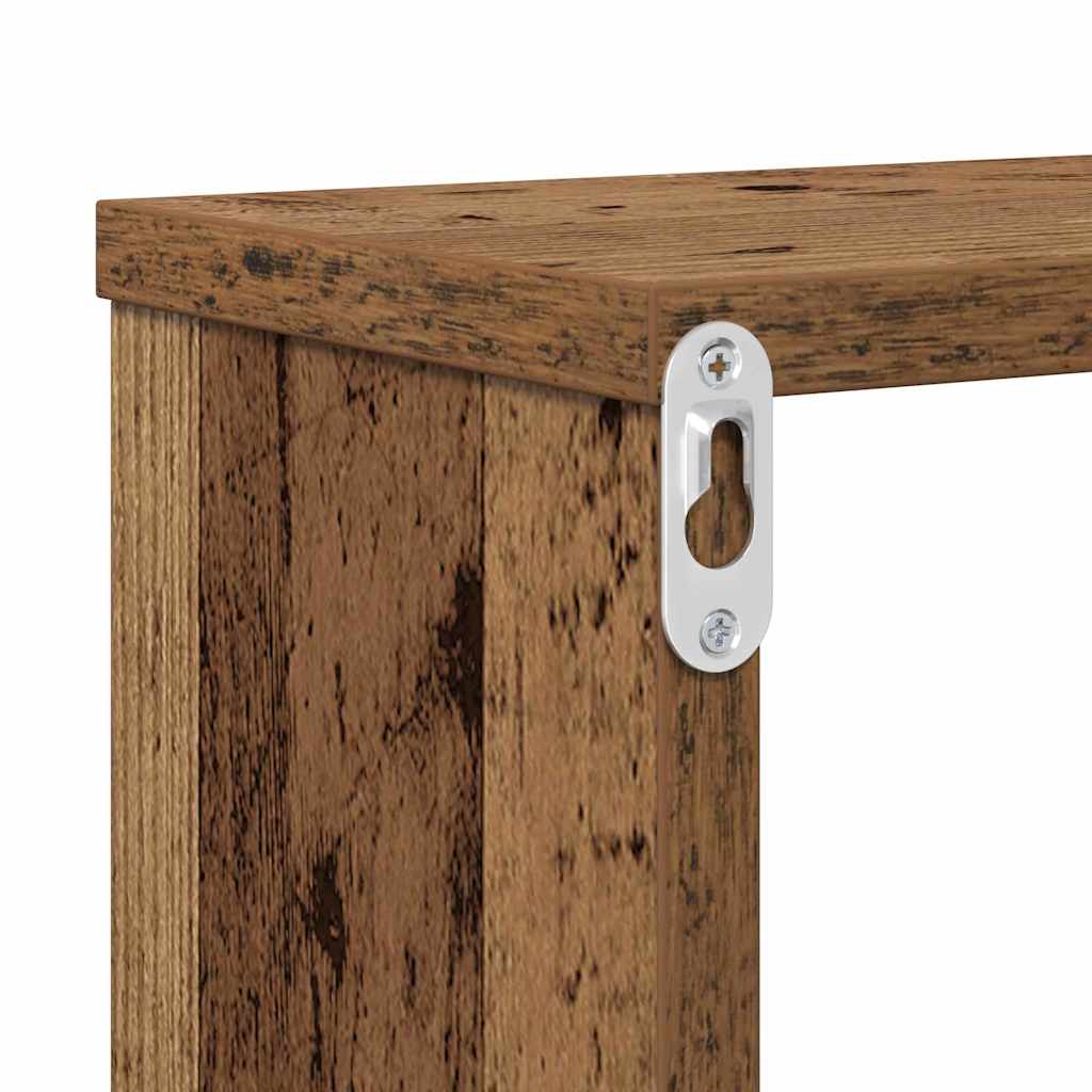 SupportoperTVaparete 120x25x28,5cm Legno multistrato