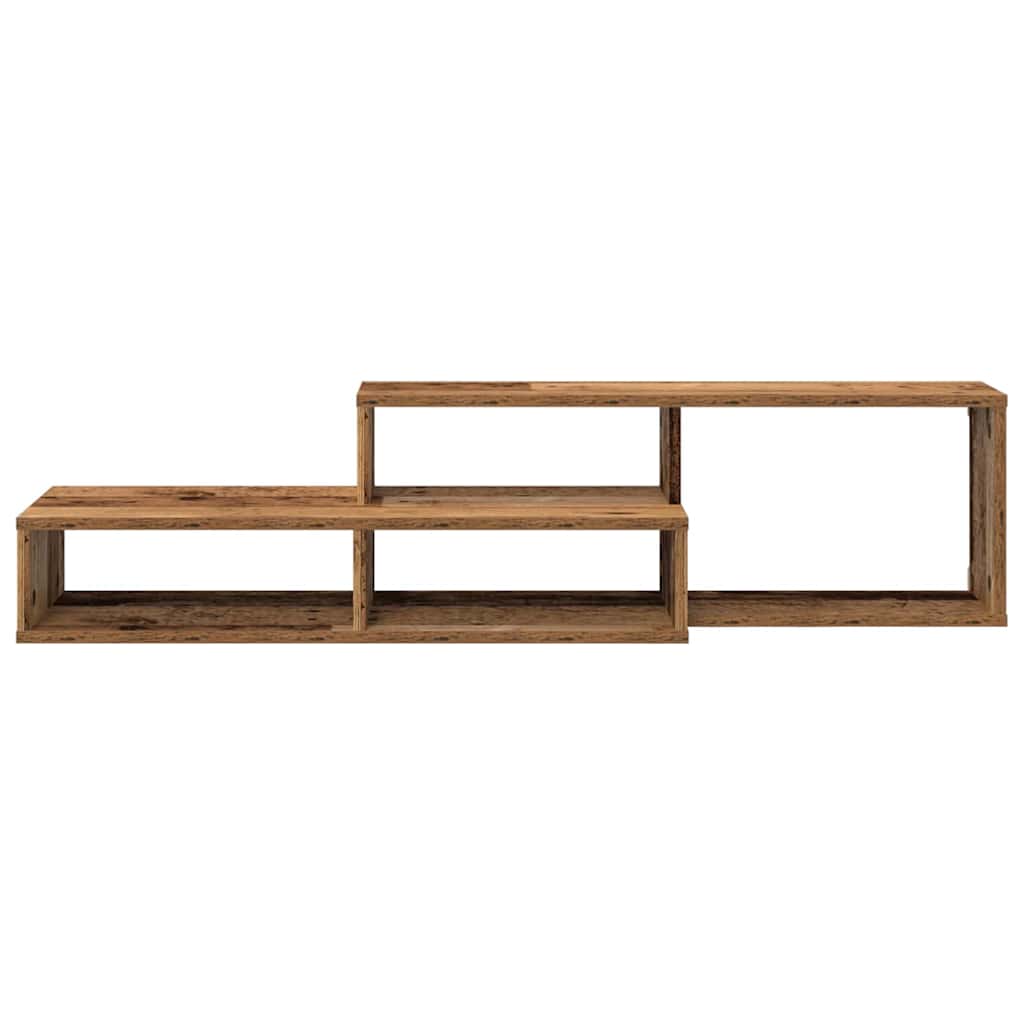 SupportoperTVaparete 120x25x28,5cm Legno multistrato