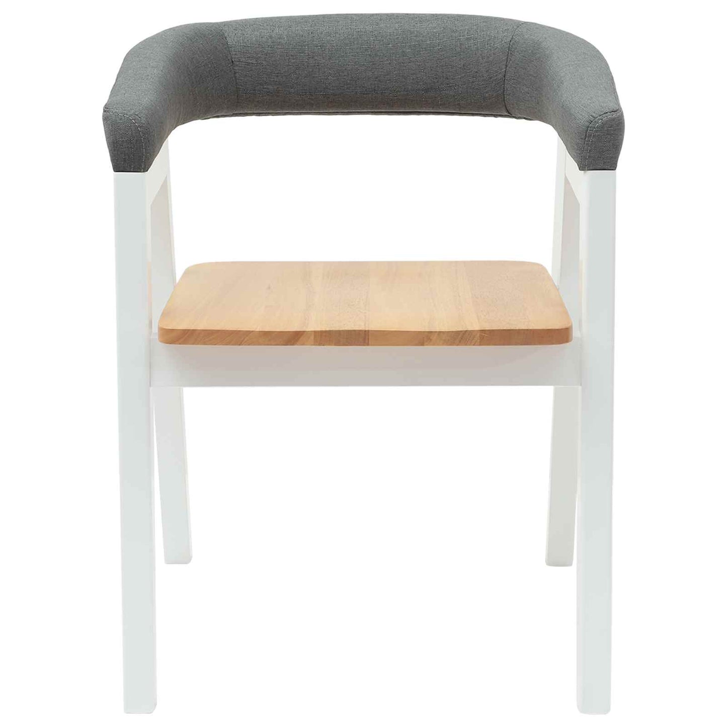 Sedie da pranzo 2 pcs Bianco 54 x 57 x 73 cm