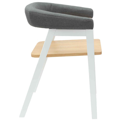 Sedie da pranzo 2 pcs Bianco 54 x 57 x 73 cm