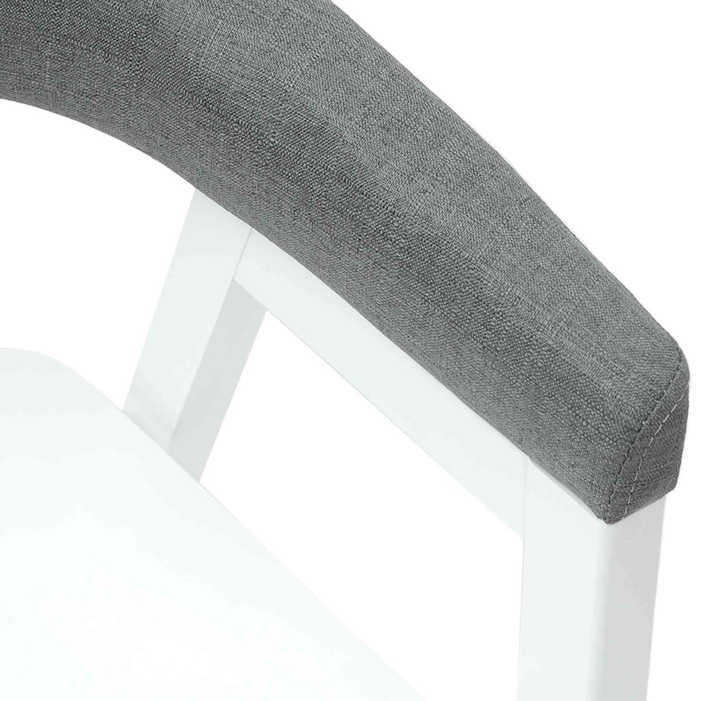 Sedie da pranzo 2 pcs Bianco 54 x 57 x 73 cm