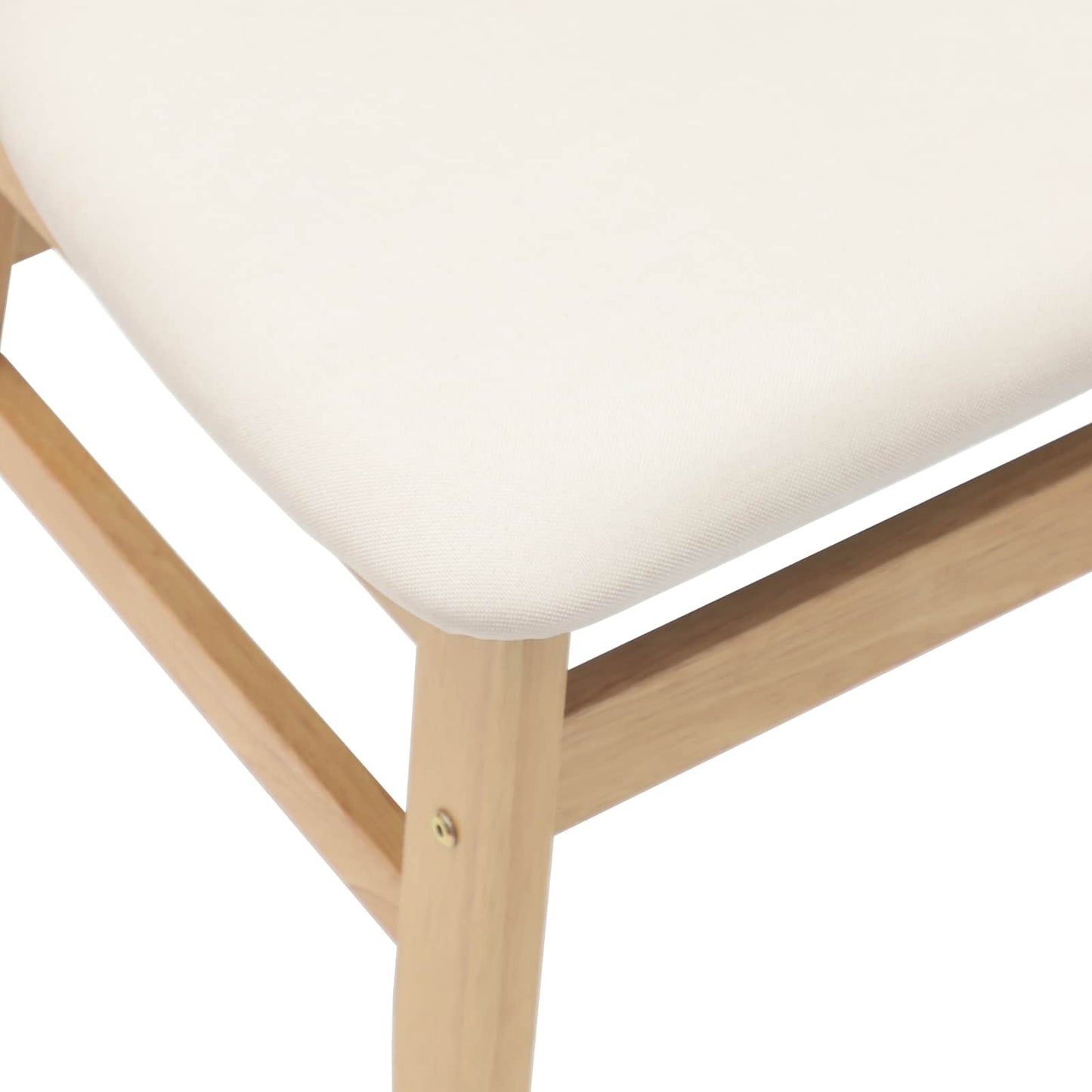 Sedie da pranzo 2 pcs Naturale 42 x 47.5 x 81 cm