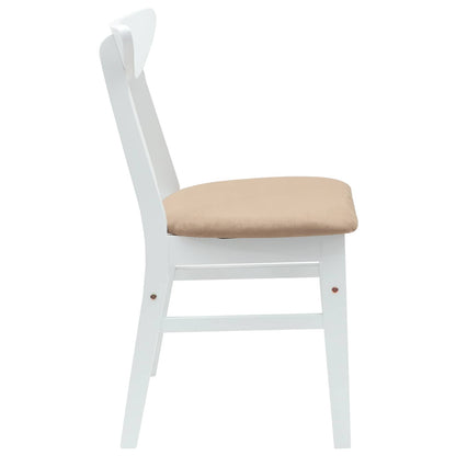 Sedie da pranzo 2 pcs Bianco 42 x 47.5 x 81 cm