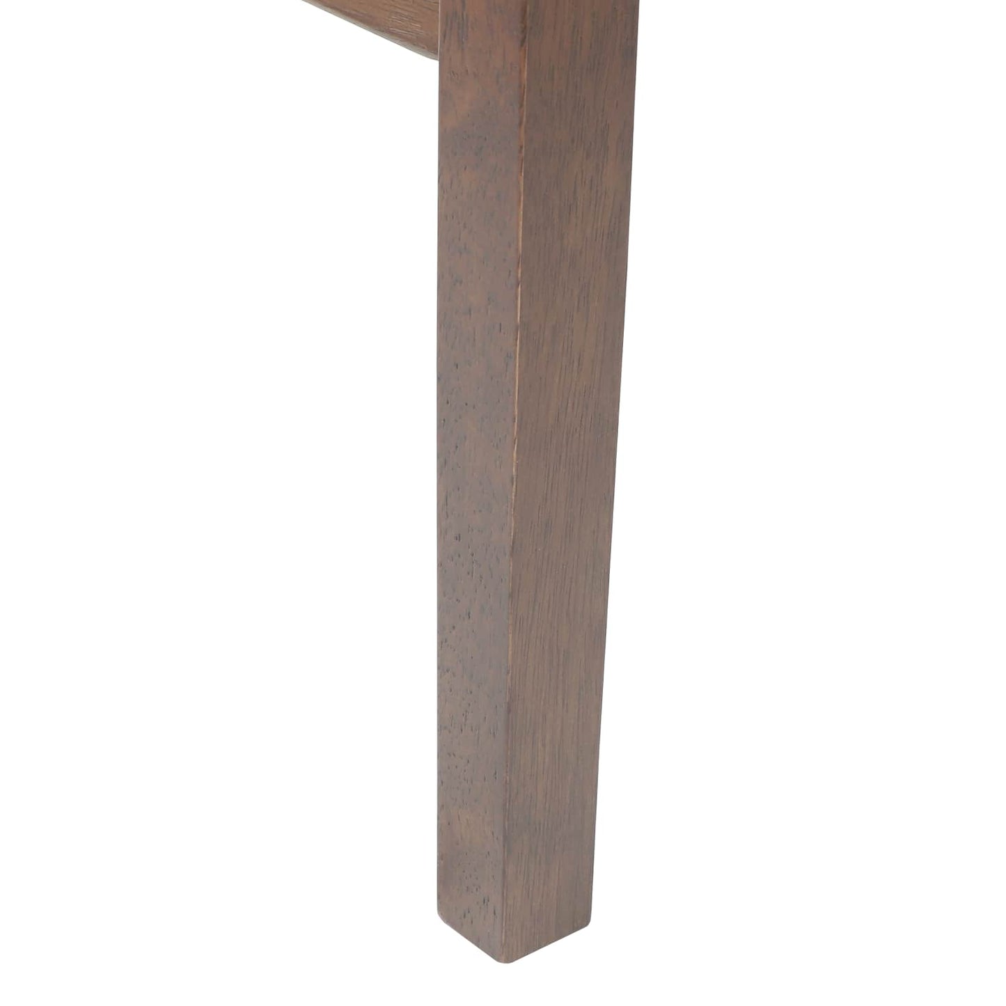 Sedie da pranzo 2 pz Legno di gomma solido Marrone Chiaro