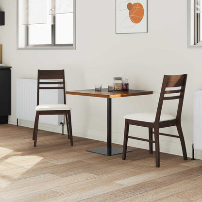 Sedie da pranzo 2 pcs Marrone Chiaro 43 x 54 x 89 cm