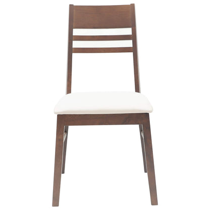 Sedie da pranzo 2 pcs Marrone Chiaro 43 x 54 x 89 cm