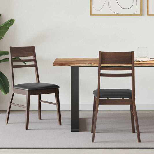 Sedie da pranzo 2 pcs Marrone Chiaro 43 x 54 x 89 cm | homemem39