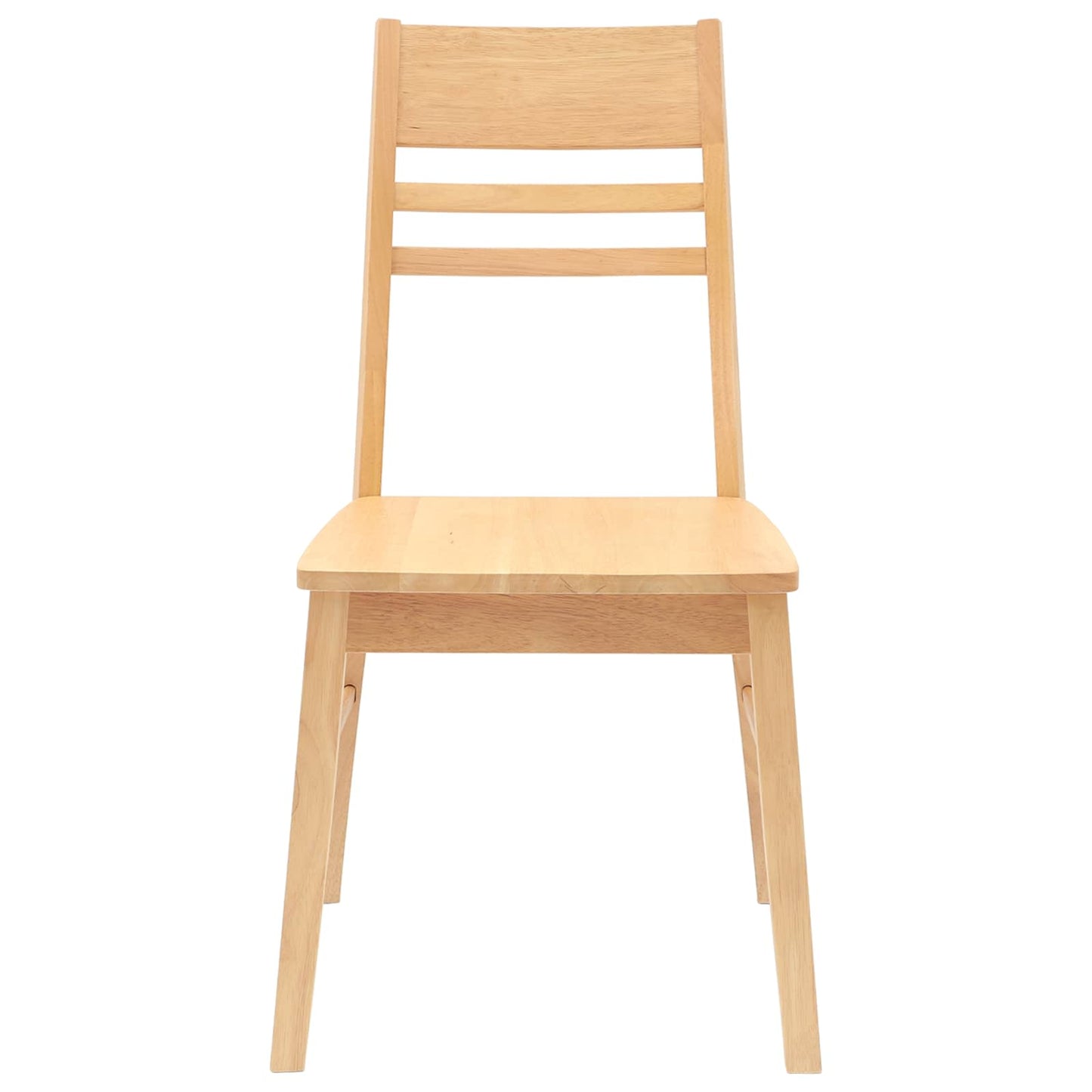 Sedie da pranzo 2 pcs Naturale 43 x 54 x 89 cm