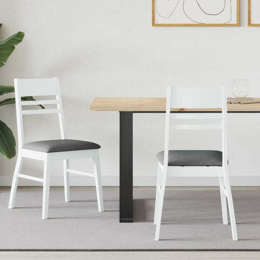Sedie da pranzo 2 pcs Bianco 43 x 54 x 89 cm | homemem39