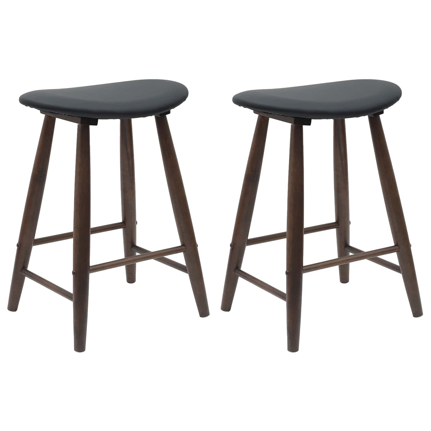 Sedie da pranzo 2 pcs Marrone Chiaro 46 x 37 x 63 cm | homemem39