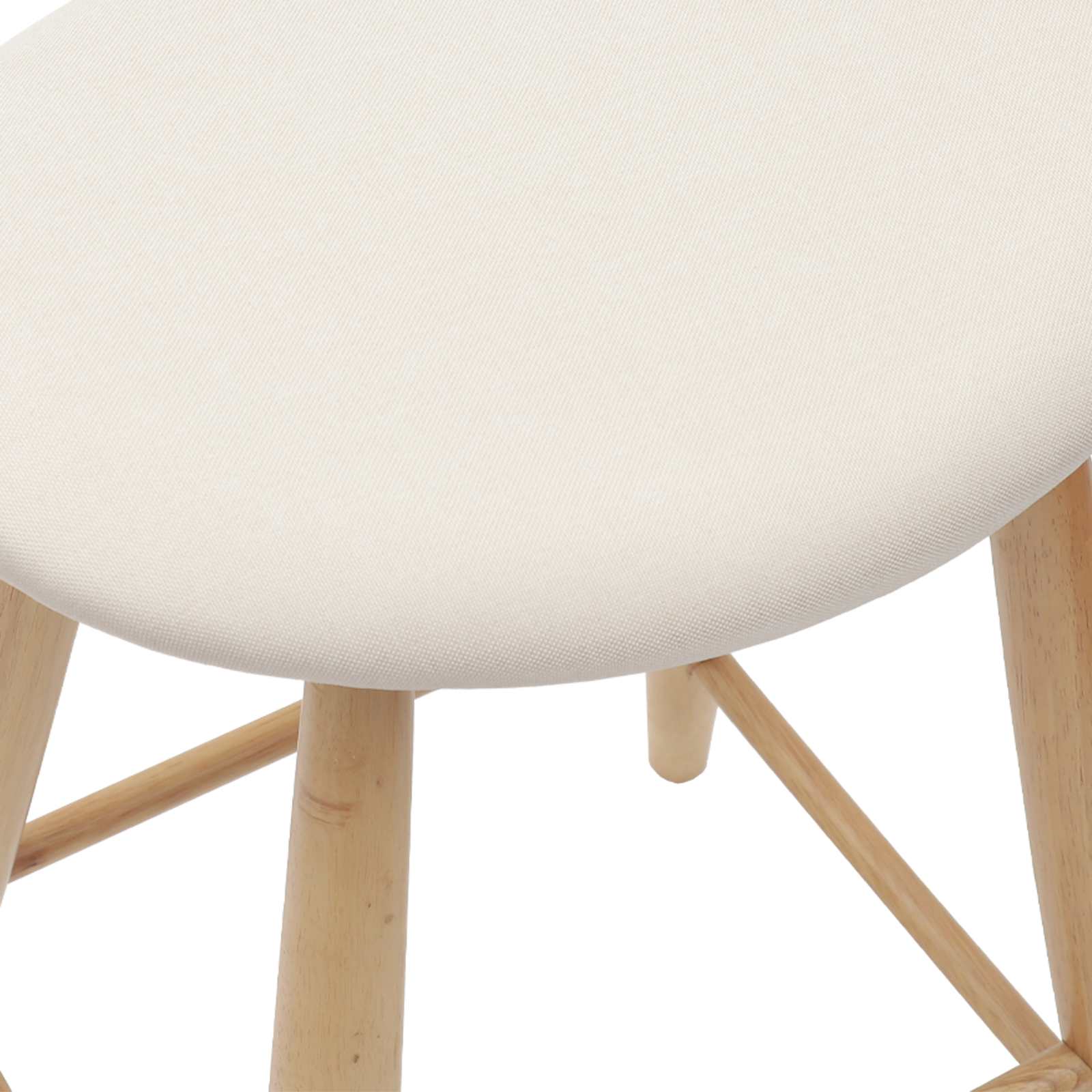 Sedie da pranzo 2 pcs Naturale 46 x 37 x 63 cm | homemem39