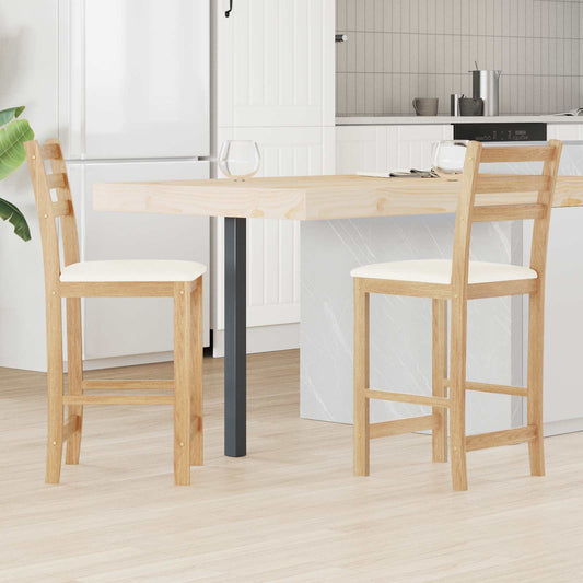 Sedie da pranzo 2 pcs Naturale 40 x 47,5 x 99,5 cm | homemem39