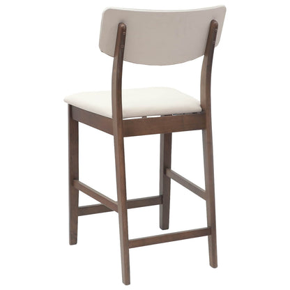 Sedie da pranzo 2 pz Legno di gomma solido Marrone Chiaro