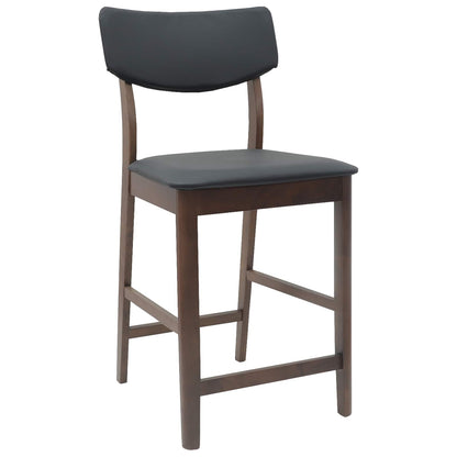 Sedie da pranzo 2 pz Legno di gomma solido Marrone Chiaro