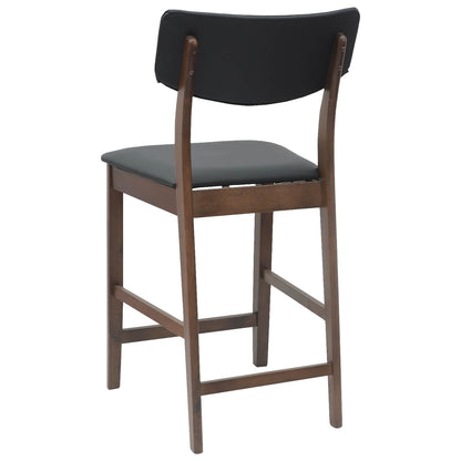 Sedie da pranzo 2 pz Legno di gomma solido Marrone Chiaro