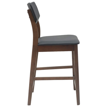 Sedie da pranzo 2 pz Legno di gomma solido Marrone Chiaro