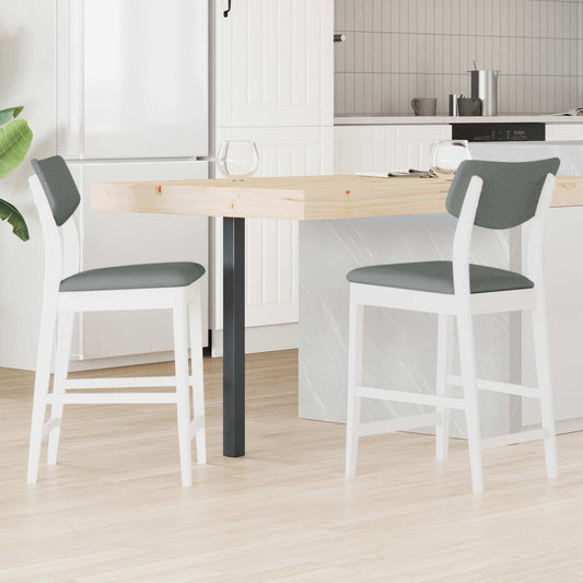 Sedie da pranzo 2 pcs Bianco 48 x 49 x 95 cm | homemem39