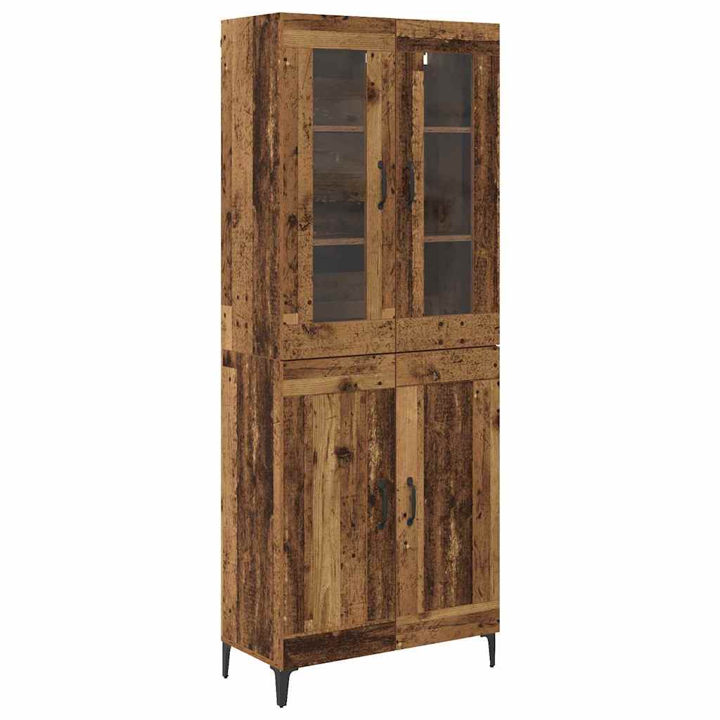 Credenza Legno vecchio 69,5 x 34 x 180 cm Legno ingegnerizzato
