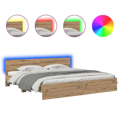 Struttura del letto Rovere artigianale 180 x 200 cm