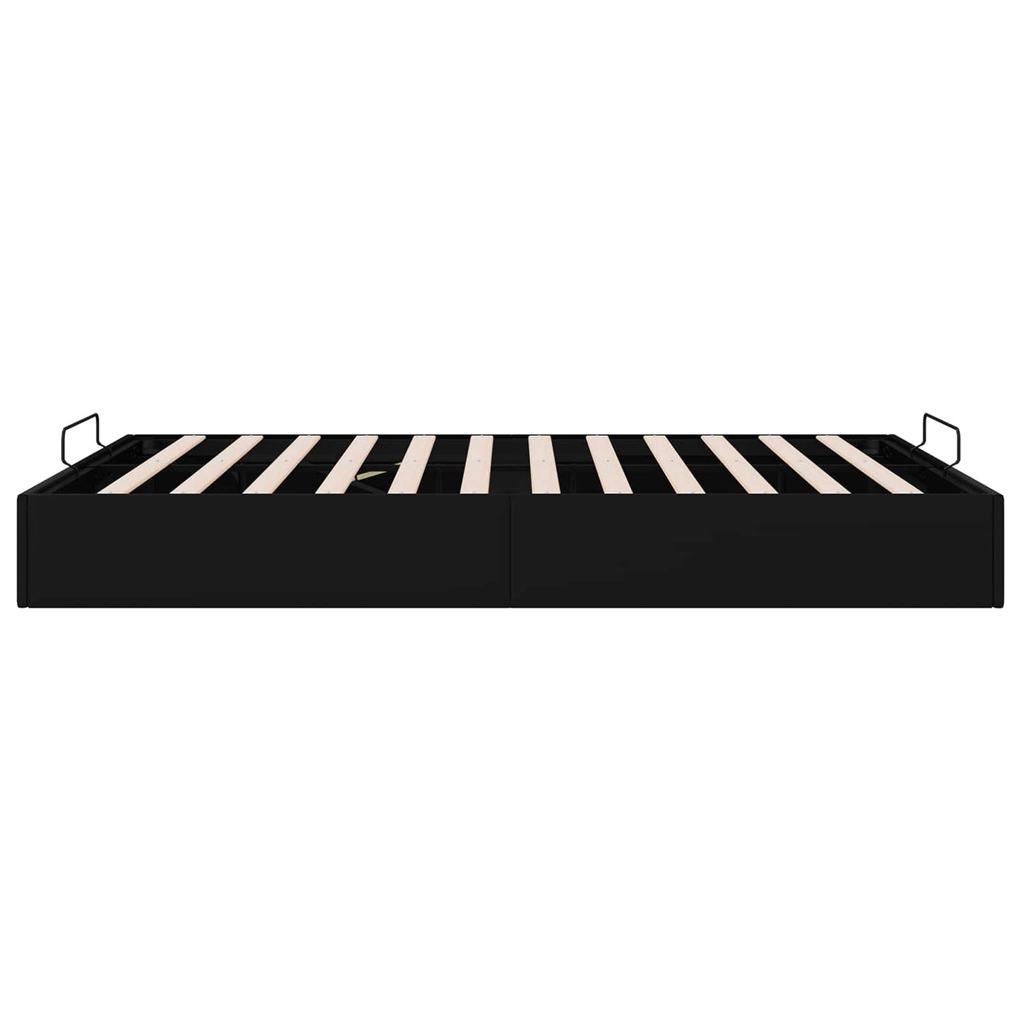 Letto ottomano Nero 153 x 203 cm Similpelle | homemem39