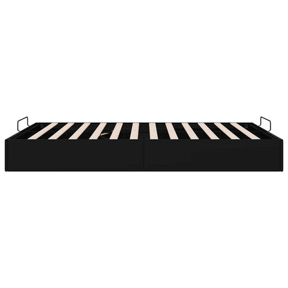 Letto ottomano Nero 153 x 203 cm Similpelle | homemem39