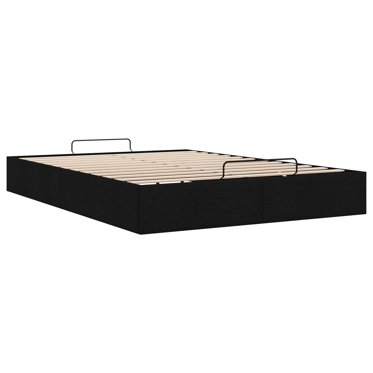 Letto ottomano Nero 153 x 203 cm Tessuto | homemem39