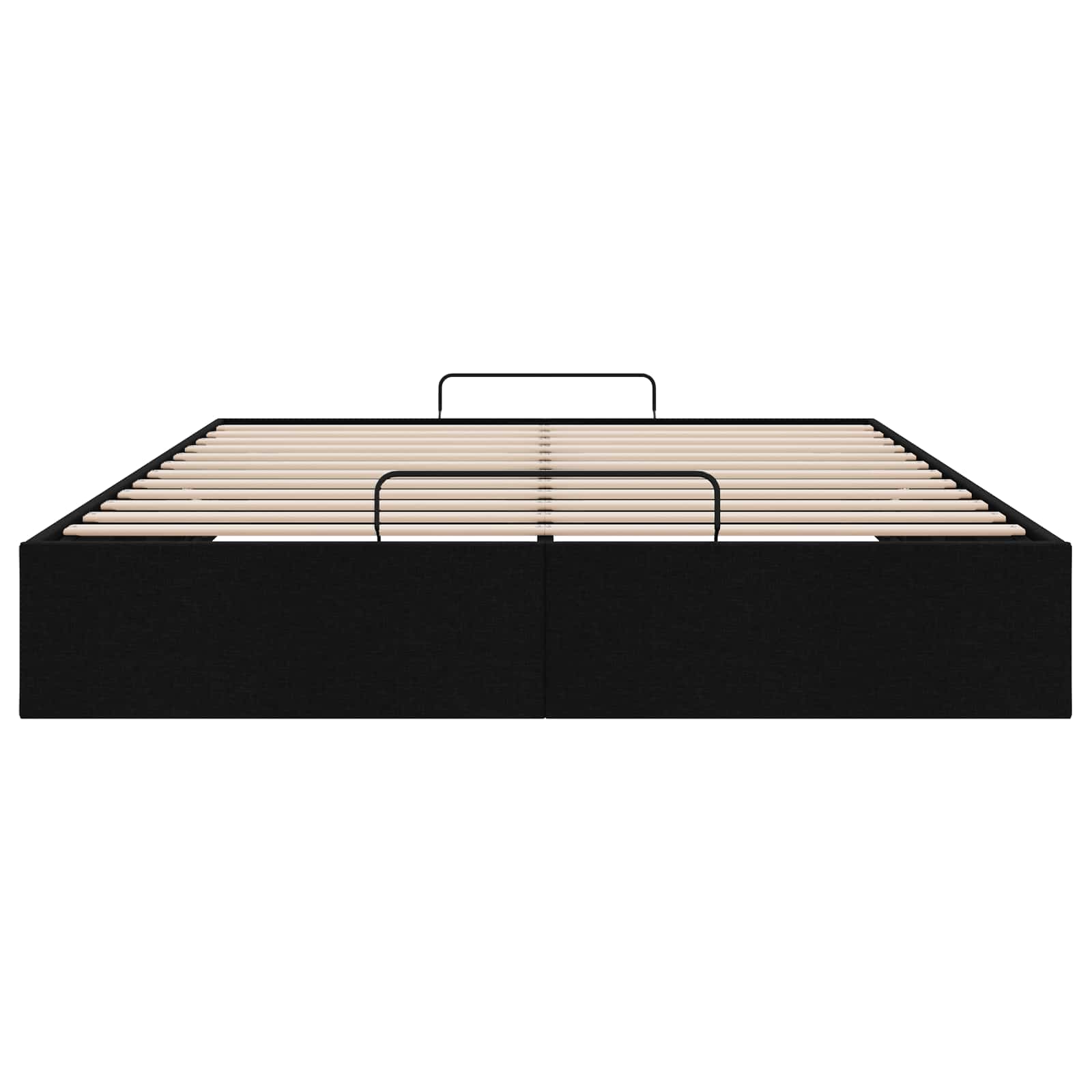 Letto ottomano Nero 153 x 203 cm Tessuto | homemem39