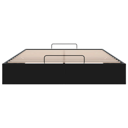 Letto ottomano Nero 153 x 203 cm Velluto | homemem39