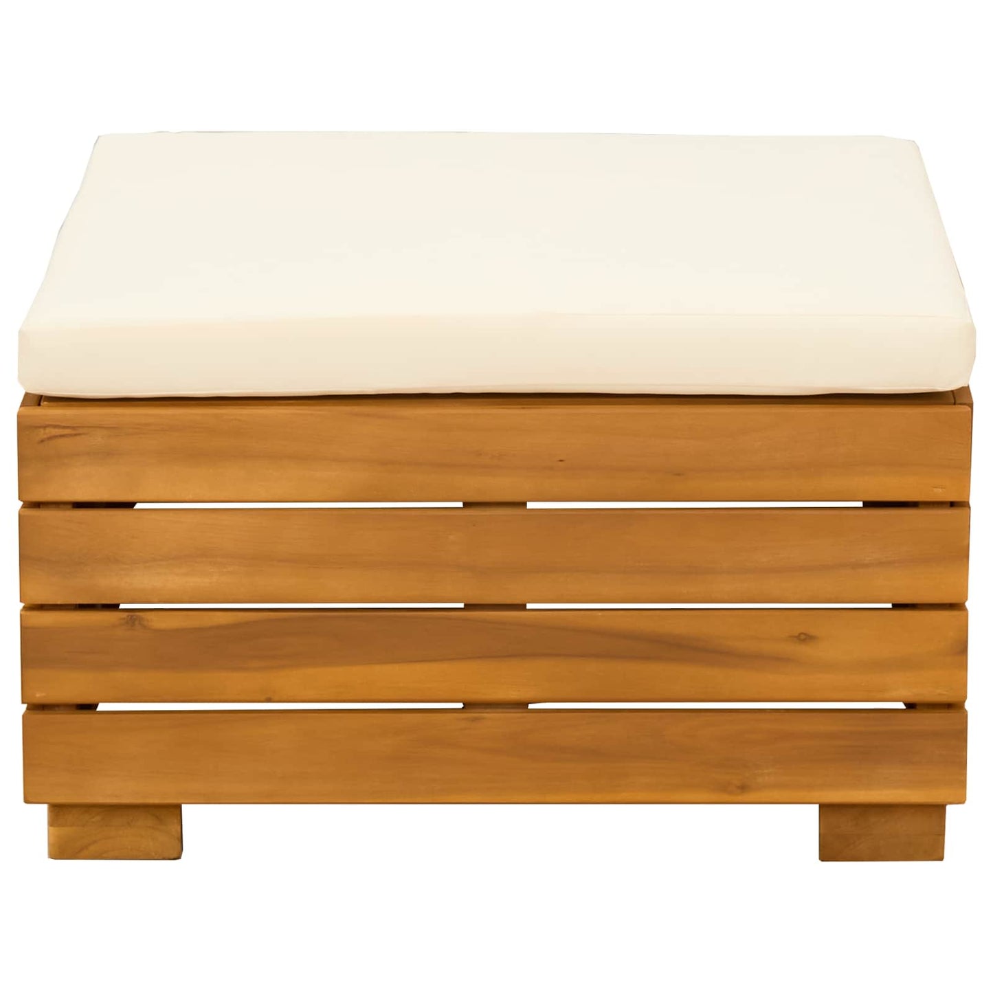 Set Lounge da Giardino 2 Pezzo Marrone Legno di Acacia Massello | homemem39