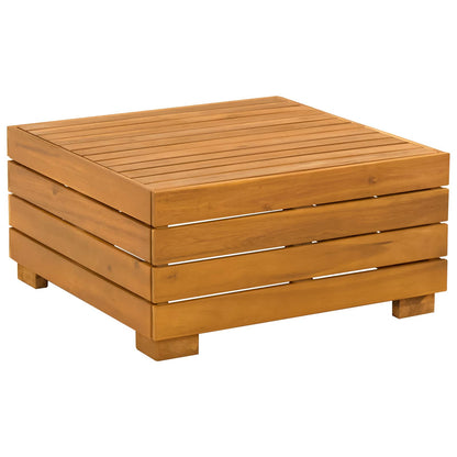 2 Pezzo Set Lounge da Giardino Legno di Acacia Massello Marrone | homemem39