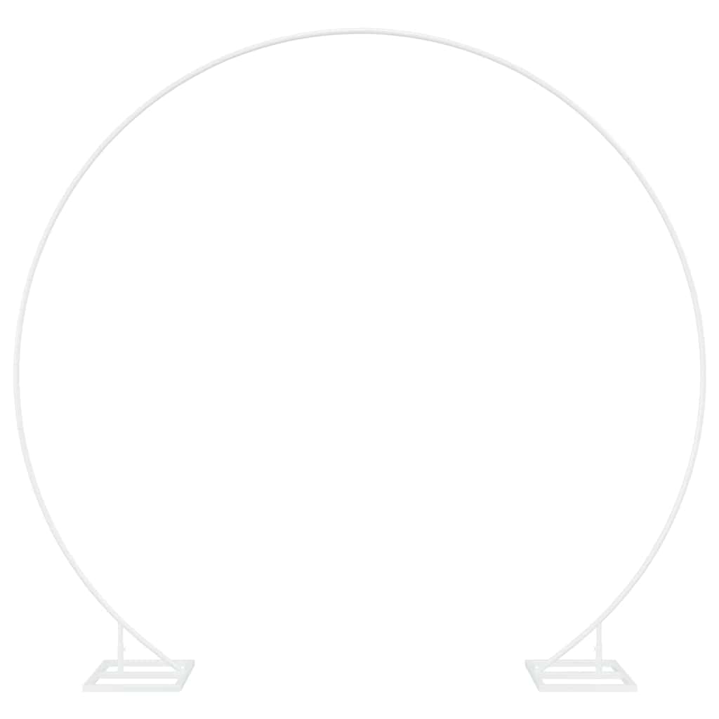 Arco Nuziale Bianco 220 x 45 x 200 cm Acciaio | homemem39