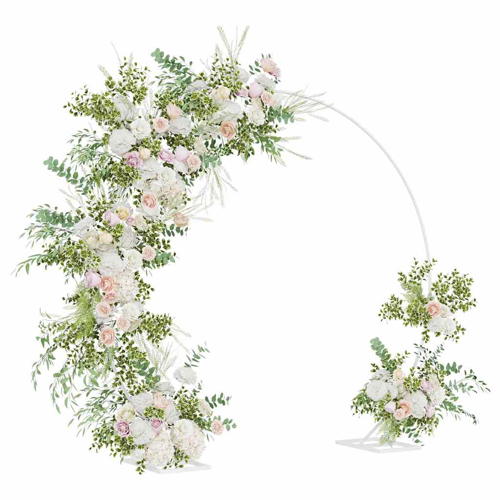 Arco Nuziale Bianco 220 x 45 x 200 cm Acciaio | homemem39