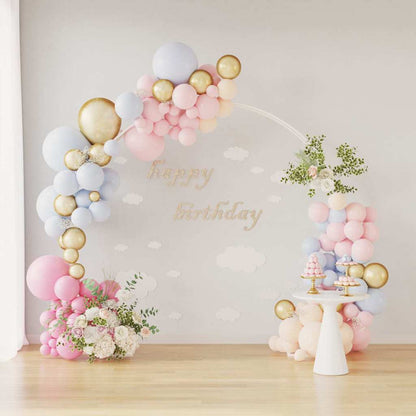 Arco Nuziale Bianco 220 x 45 x 200 cm Acciaio | homemem39