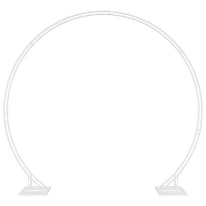 Arco Nuziale Bianco 220 x 45 x 200 cm Acciaio | homemem39