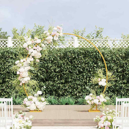 Arco Nuziale Oro 220 x 45 x 200 cm Acciaio | homemem39